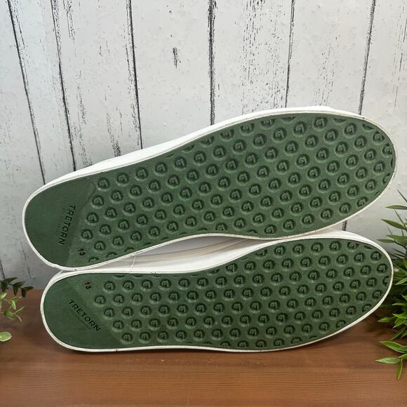 Tretorn Men's Swerve White Lace Up Sneakers Size 13 - Picture 9 of 9